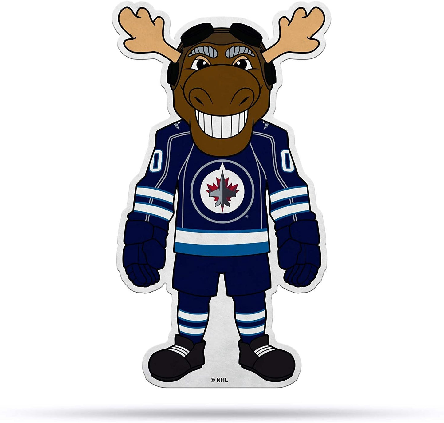 Winnipeg Jets MASCOT Design Pennant Soft Felt 18 Inch