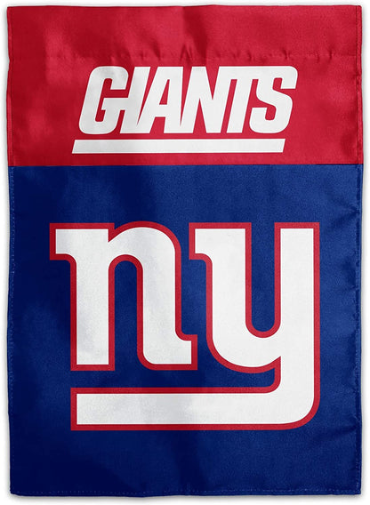 New York Giants Premium Garden Flag Banner, Double Sided, 13x18 Inch