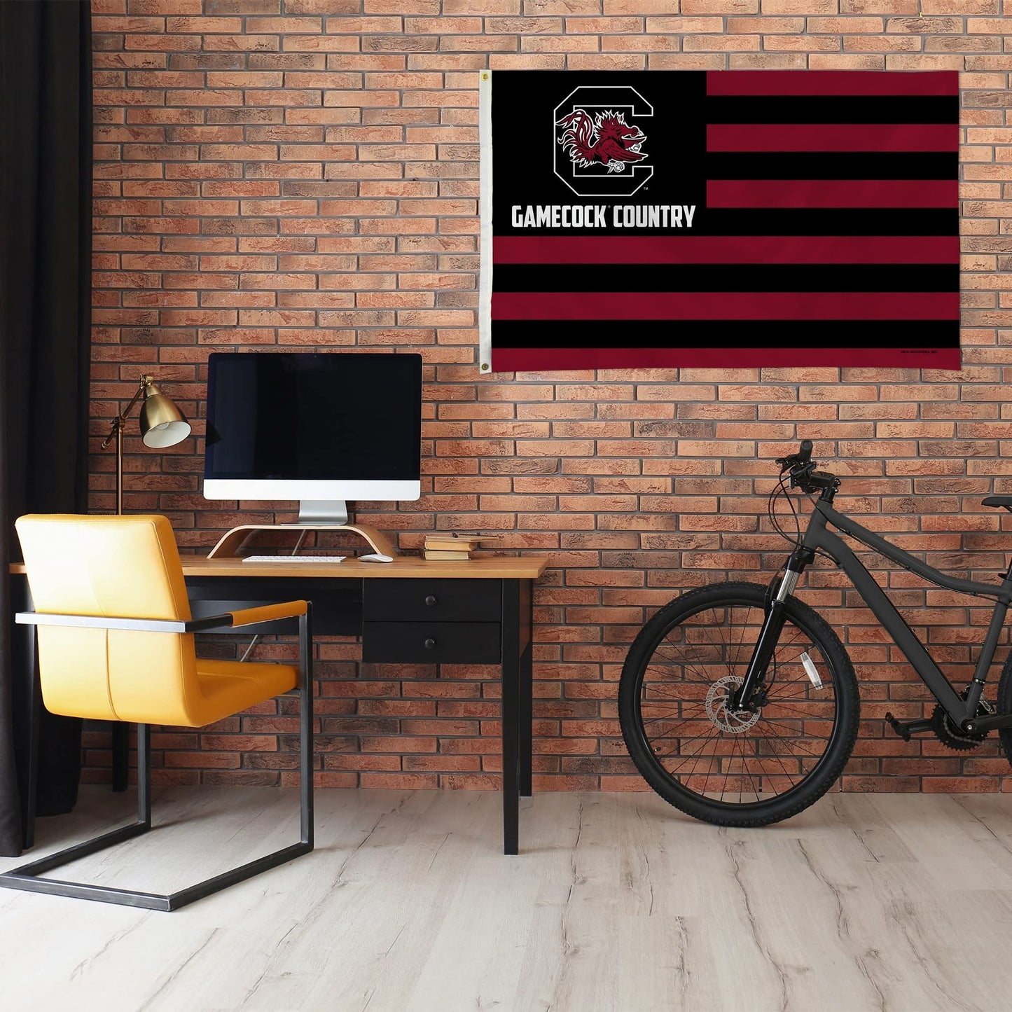 University of South Carolina Gamecocks Premium 3x5 Feet Flag Banner, Country Design, Metal Grommets, Outdoor Use, Single Sided