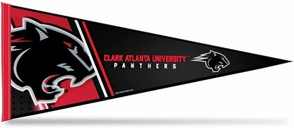 Clark Atlanta University Panthers Soft Felt Pennant, Primary Design, 12x30 Inch, Easy To Hang