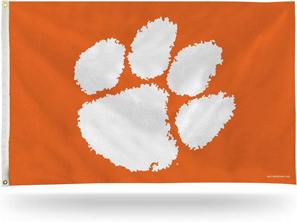 Clemson University Tigers Premium 3x5 Flag Banner Metal Grommets Outdoor Indoor