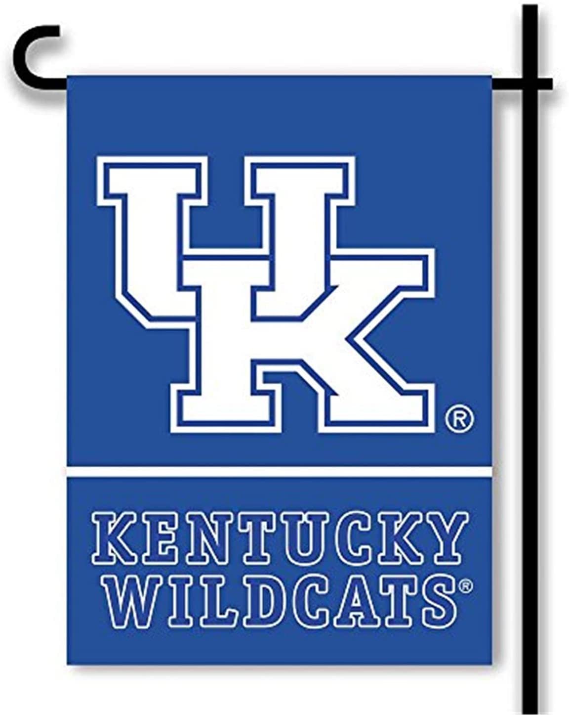 University of Kentucky Wildcats Premium Double Sided Garden Flag, 13x18 Inch, Display Pole Sold Separately
