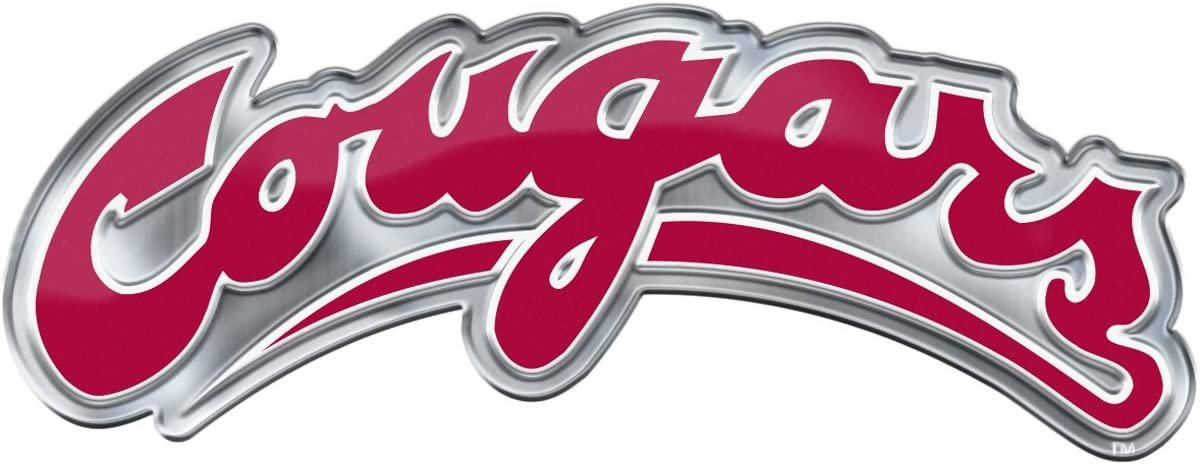 Washington State University Cougars Auto Emblem Color Metal Aluminum
