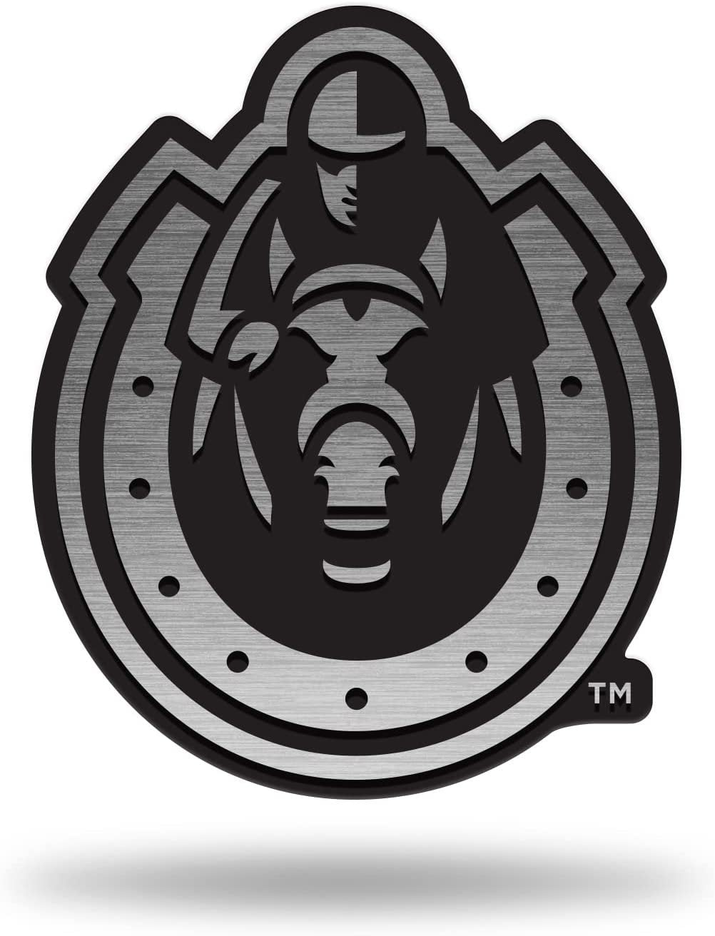 Murray State Racers Solid Metal Auto Emblem Antique Nickel for Car/Truck/SUV