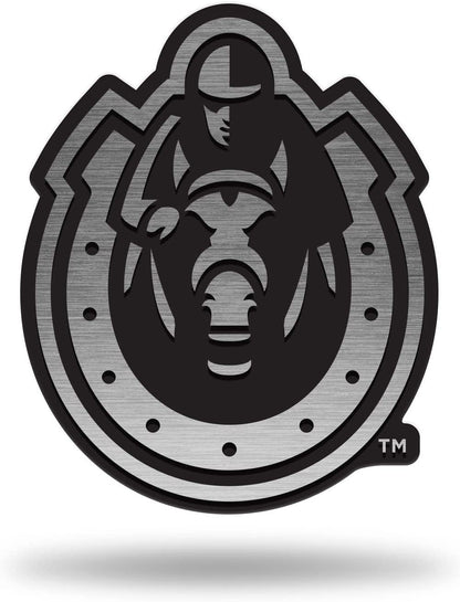 Murray State Racers Solid Metal Auto Emblem Antique Nickel for Car/Truck/SUV