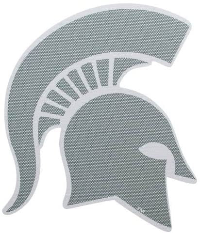 Michigan State University Spartans 8 Inch Perforated Auto Window Film Decal One-Way Vision Exterior Application