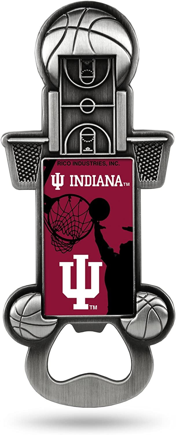 Indiana University Hoosiers Magnetic Metal Bottle Opener Party Starter