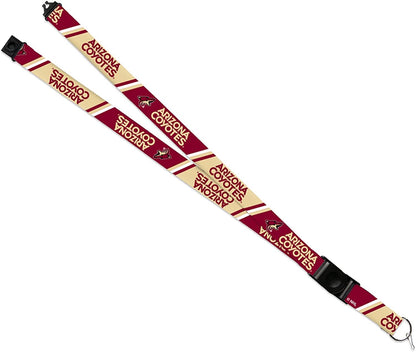 Arizona Coyotes Lanyard Keychain Safety Breakaway Double Sided