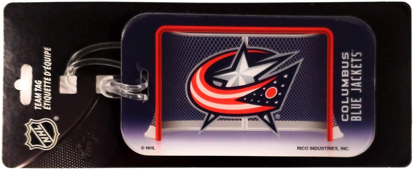 Columbus Blue Jackets Team Luggage Tag, Rigic Plastic