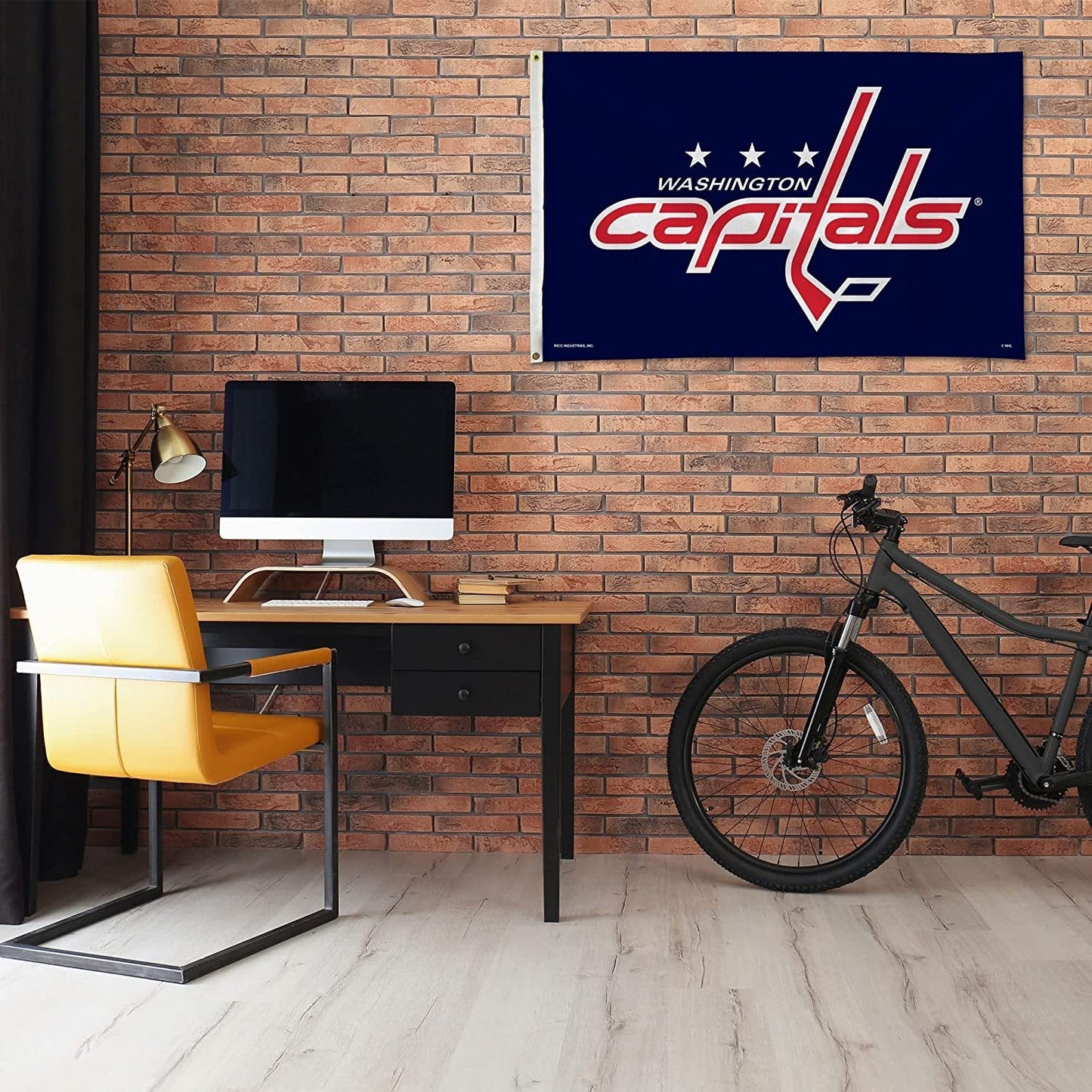 Washington Capitals 3x5 Feet Premium Flag Banner with Metal Grommets Outdoor