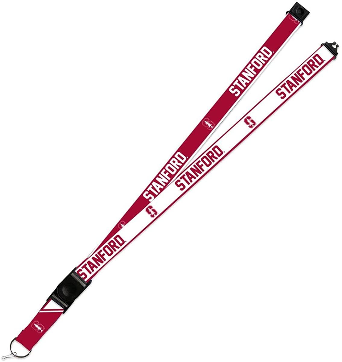 Stanford Cardinal Lanyard Keychain 2-sided Breakaway Clip University of
