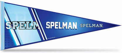 Spelman College Jaguars Soft Felt Pennant, Primary Design, 12x30 Inch, Easy To Hang