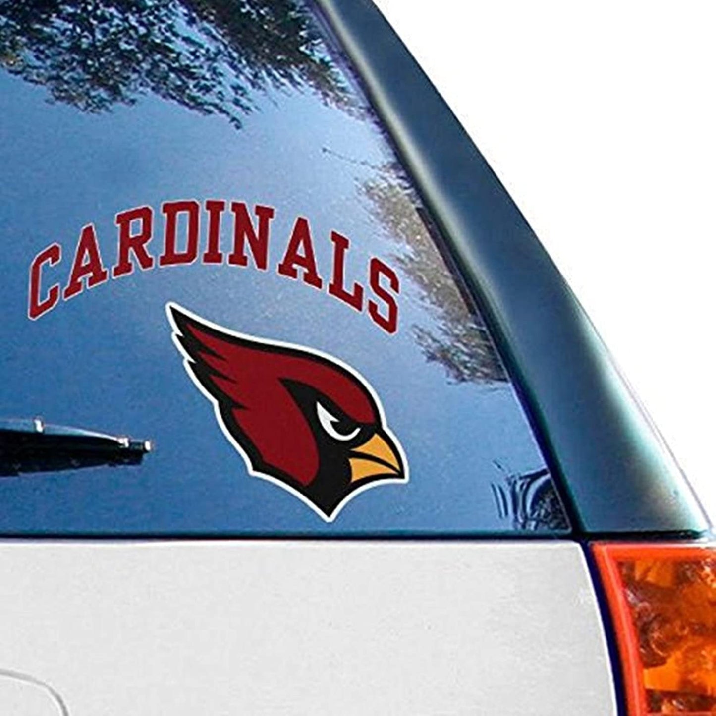 Arizona Cardinals 12" ARCHED Decal Flat Vinyl Reusable Repositionable Auto Home Football