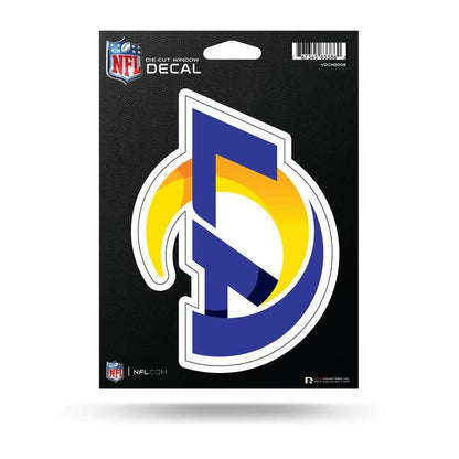 Los Angeles Rams 5 Inch Vinyl Die Cut Decal Sticker, Full Adhesive Backing, Peel & Stick