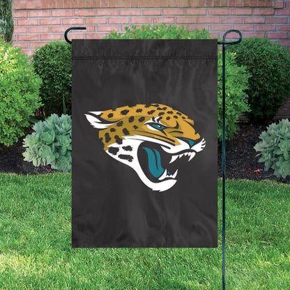 Jacksonville Jaguars Premium Garden Flag Banner Applique Embroidered 12.5x18 Inch
