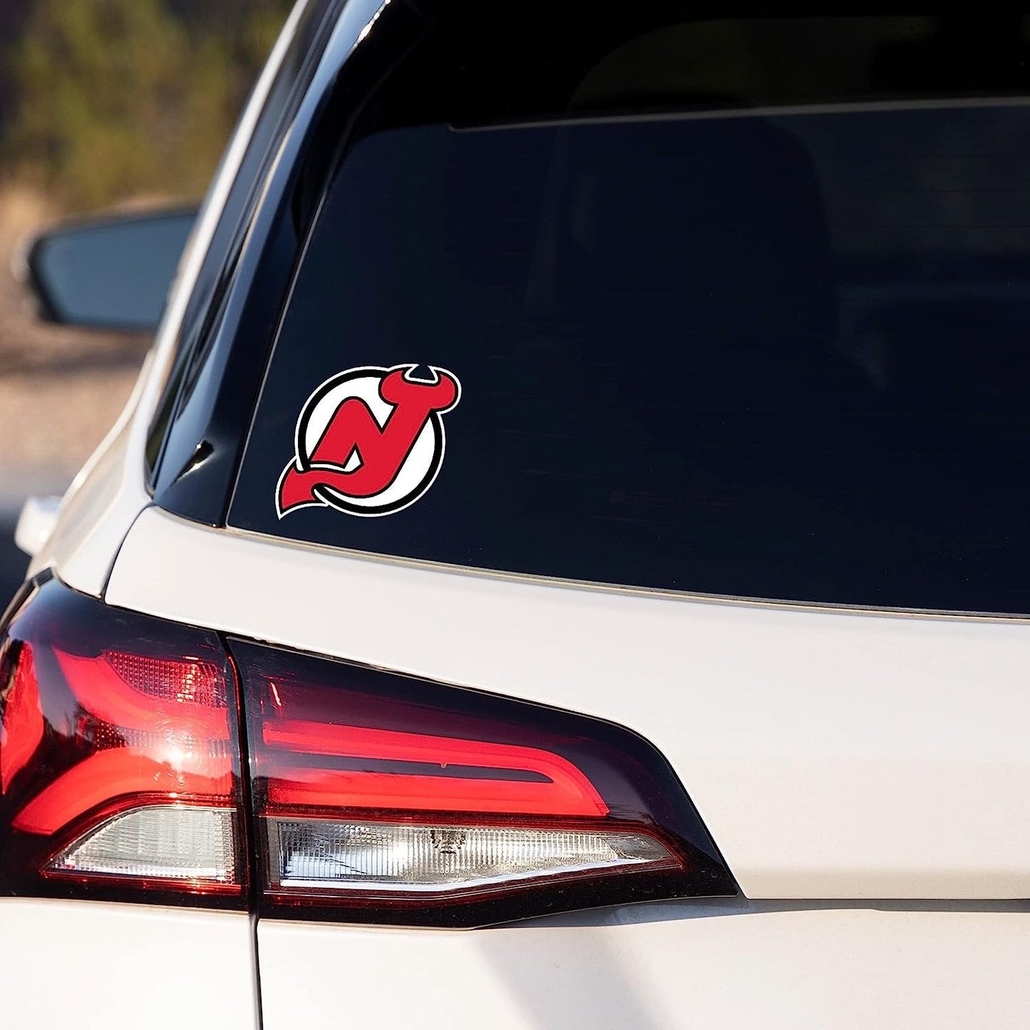 Detroit Red Wings 4x4 Inch Decal Sticker Retro Logo Clear Backing