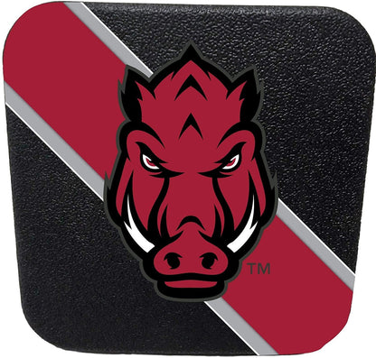 Arkansas Razorbacks Plastic Hitch Cover Plug Bumper Trailer Auto University of