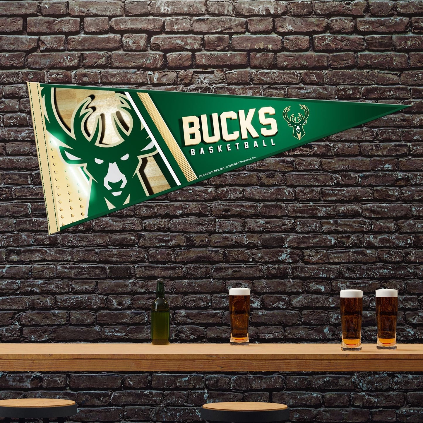 Michigan State University Spartans Primary 12" x 30" Soft Felt Pennant