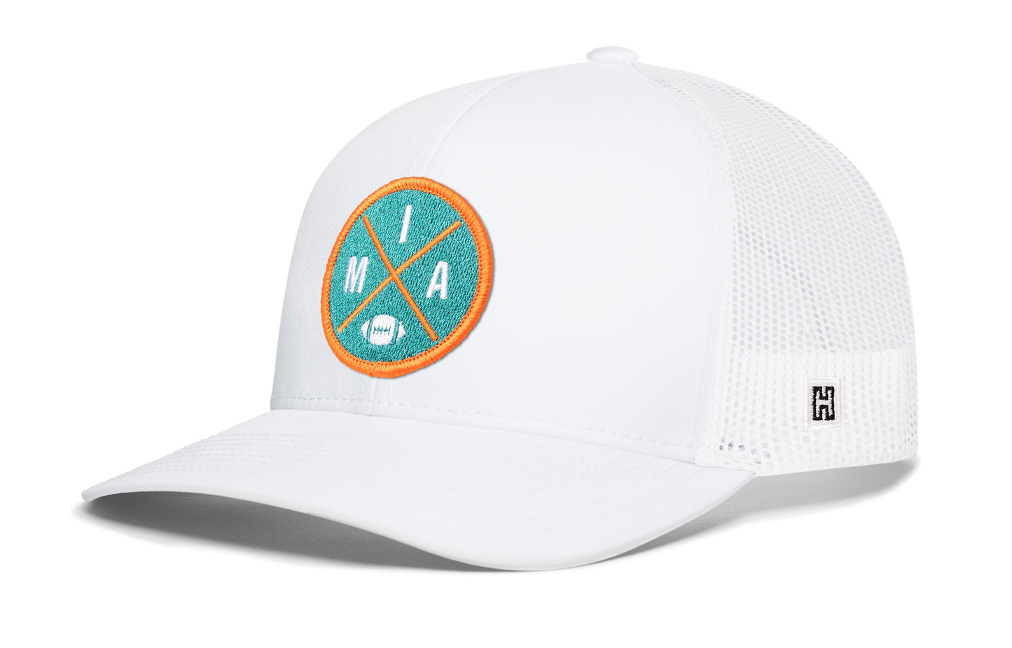 Miami Football Trucker Hat  |  MIA X Snapback