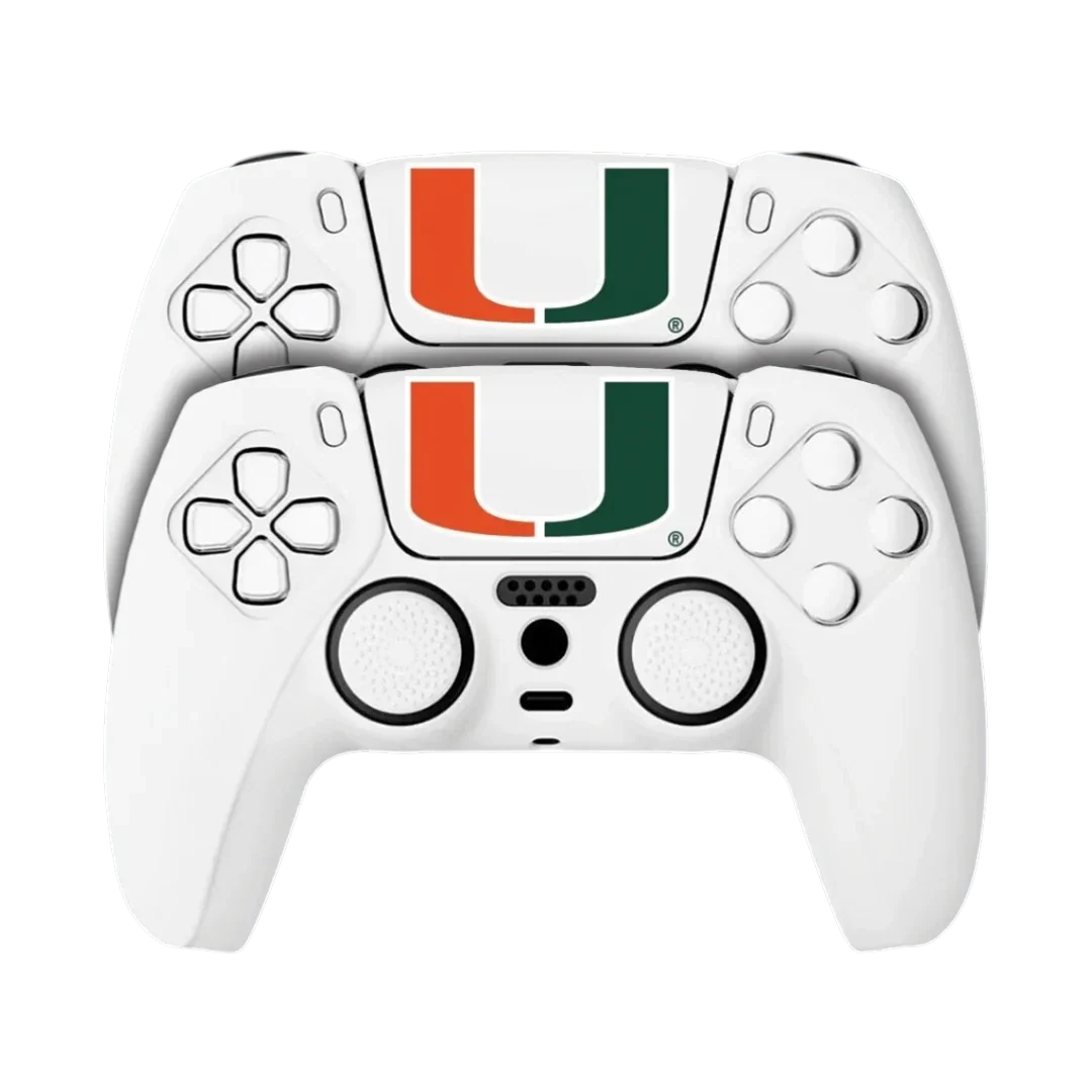 Miami Hurricanes PS5 Touchpad Stickers