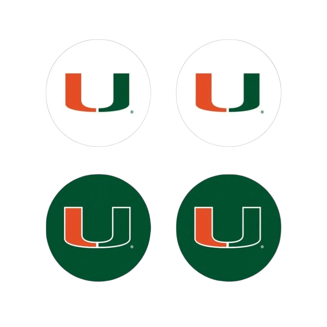 Miami Hurricanes Thumbgripz | Pack of 2 Pairs