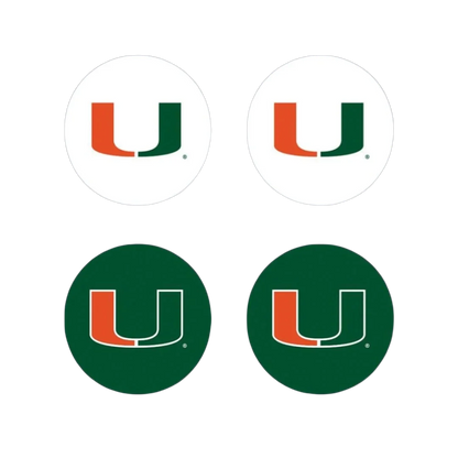 Miami Hurricanes Thumbgripz | Pack of 2 Pairs