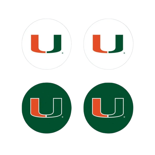 Miami Hurricanes Thumbgripz | Pack of 2 Pairs