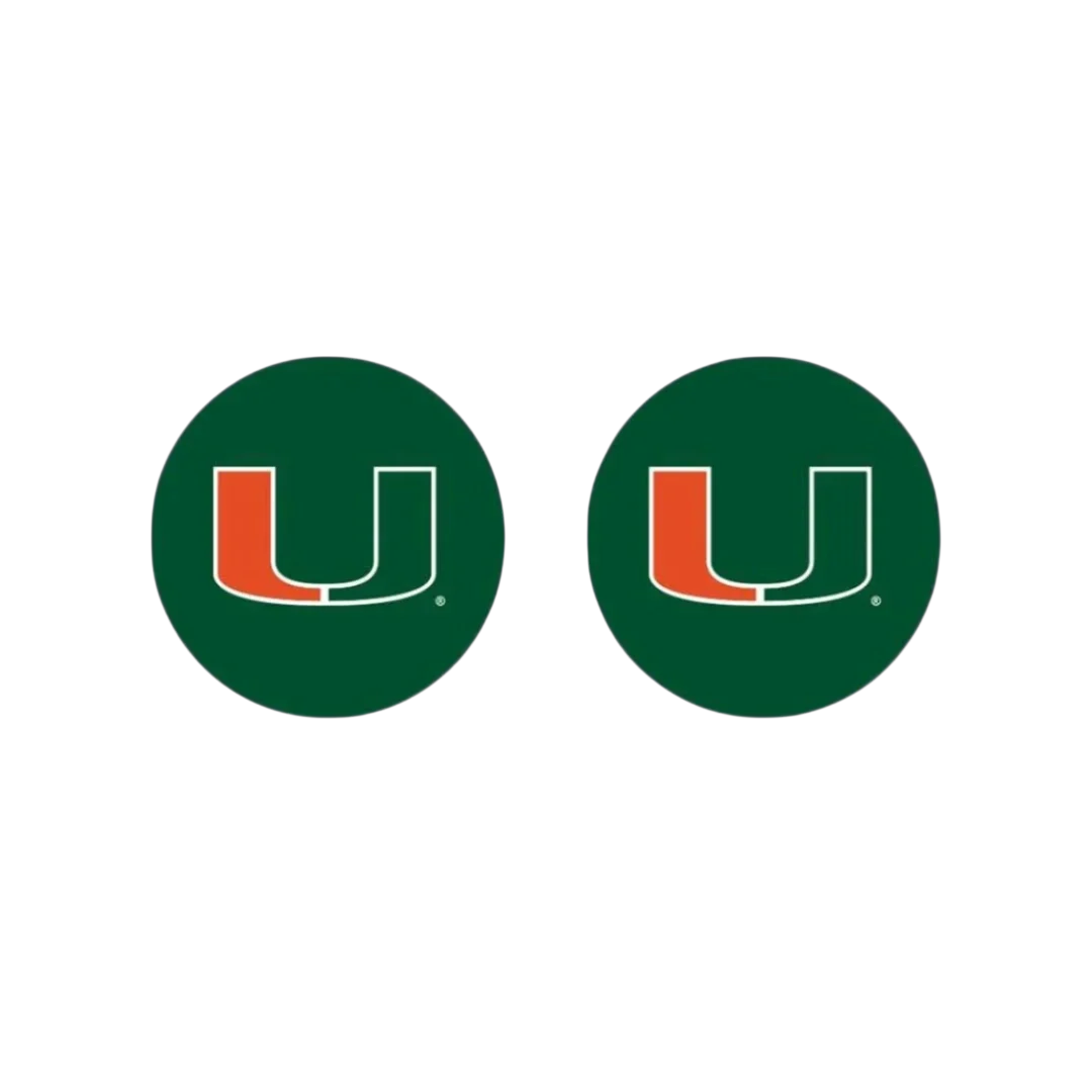 Miami Hurricanes Thumbgripz | Pack of 2 Pairs