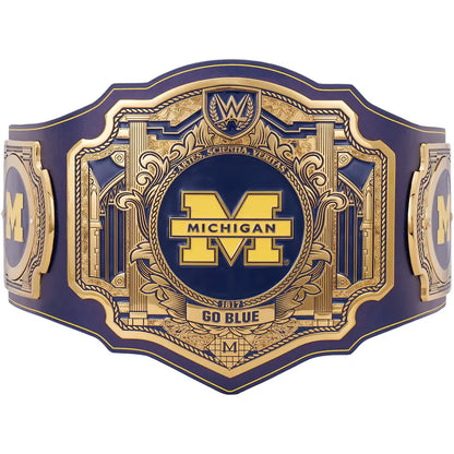 Michigan Wolverines WWE Legacy Title Belt