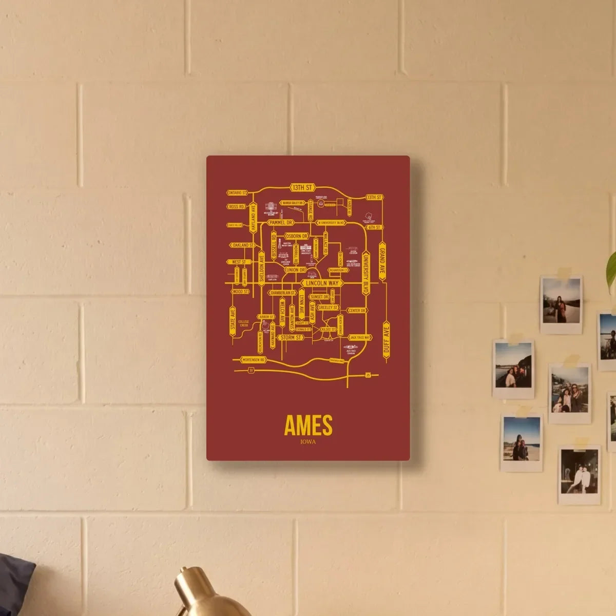 Ames, Iowa street map