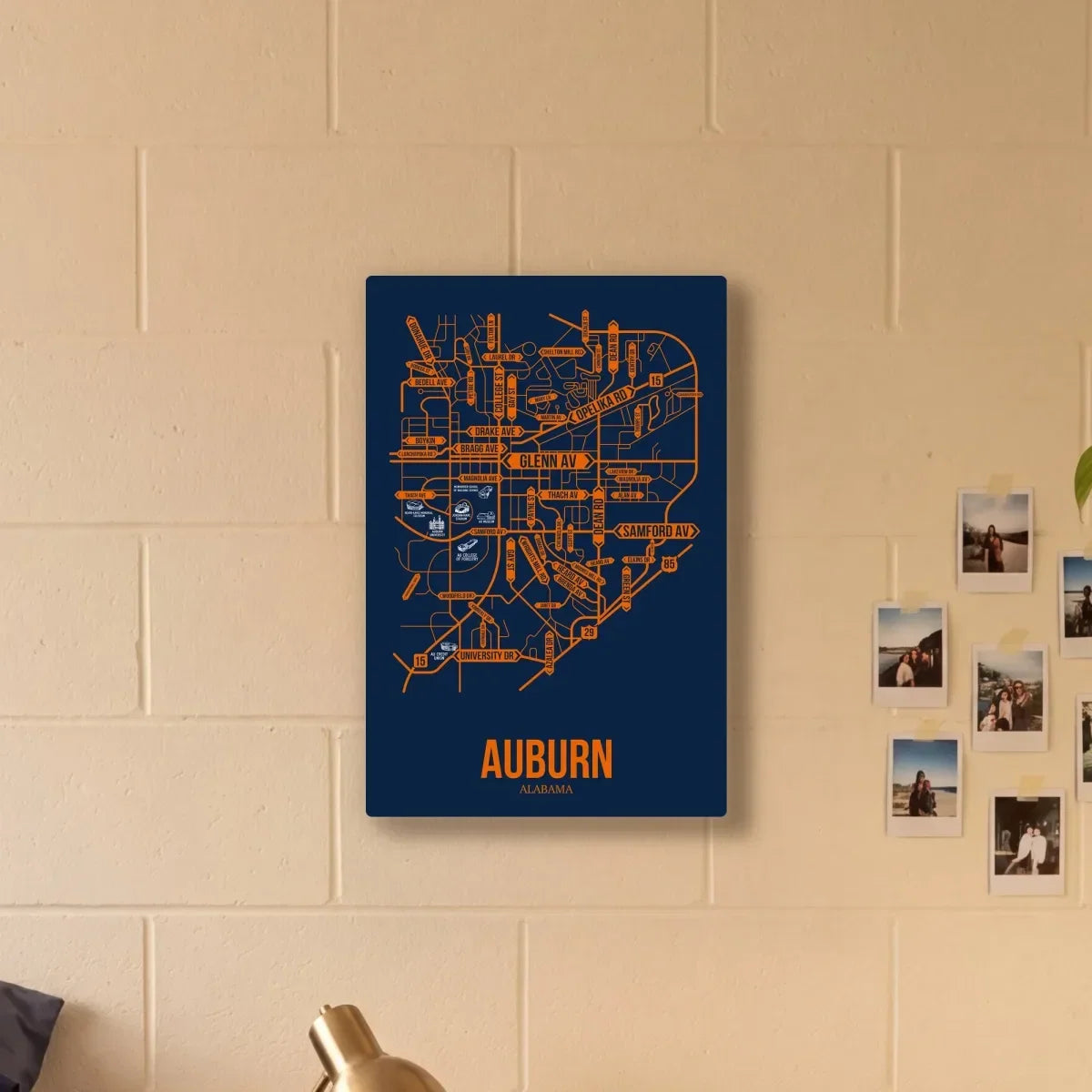 Auburn, Alabama street map