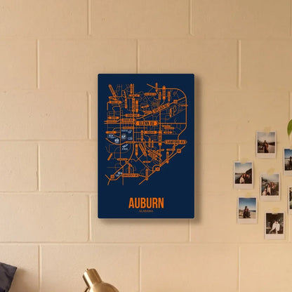Auburn, Alabama street map