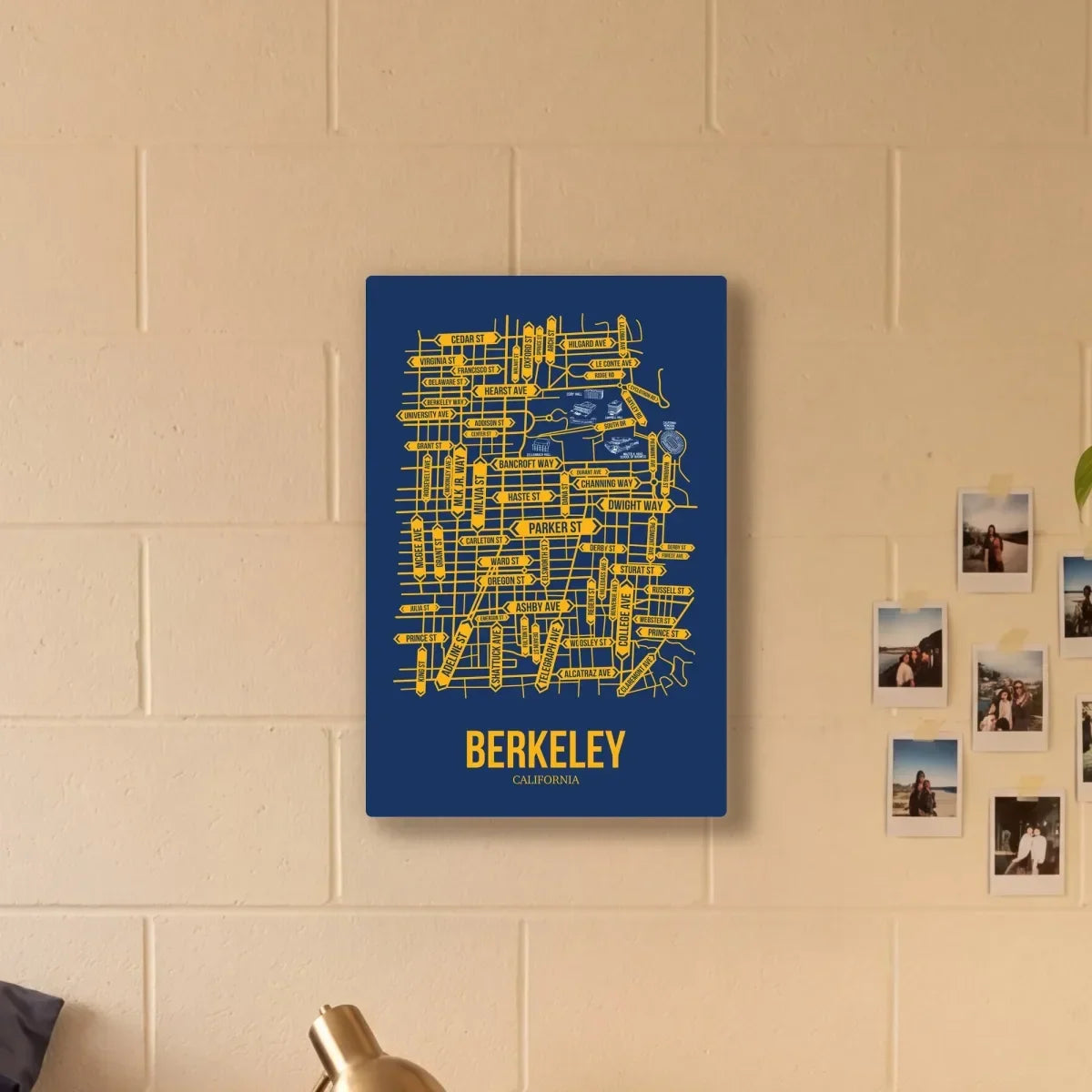 Berkeley, California street map