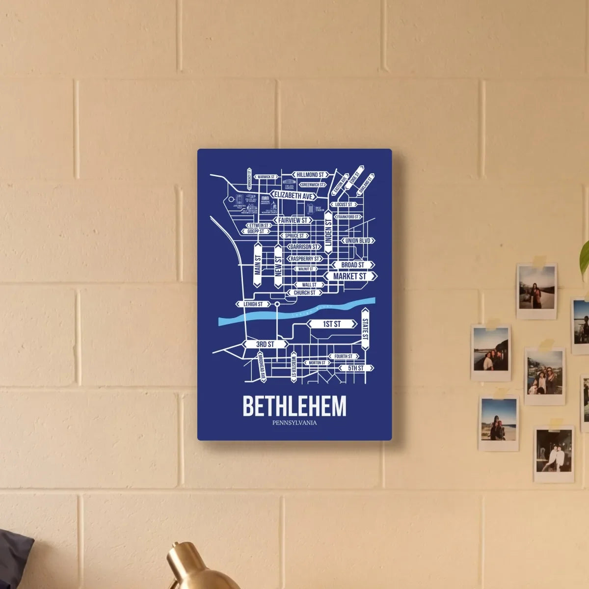 Bethlehem, Pennsylvania street map