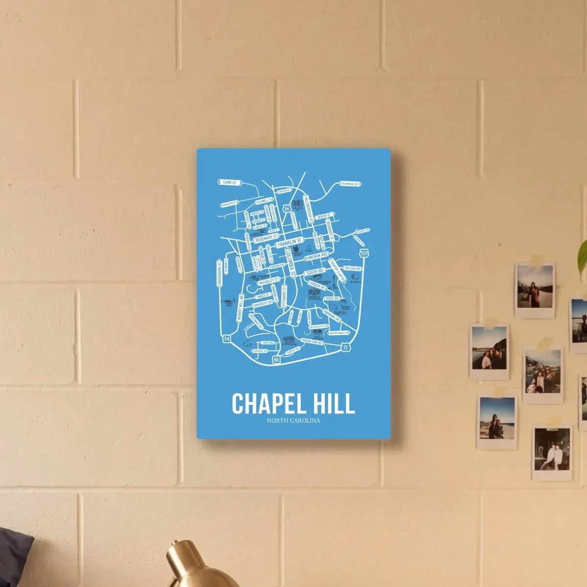 Chapel Hill, North Carolina street map