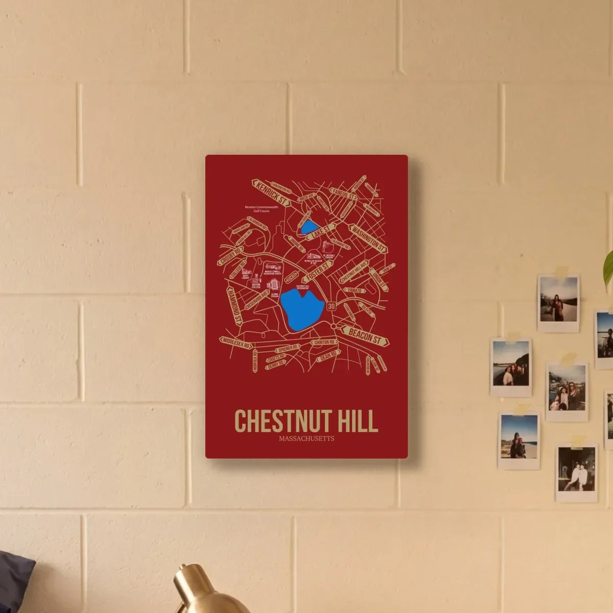 Chestnut Hill, Massachusetts street map