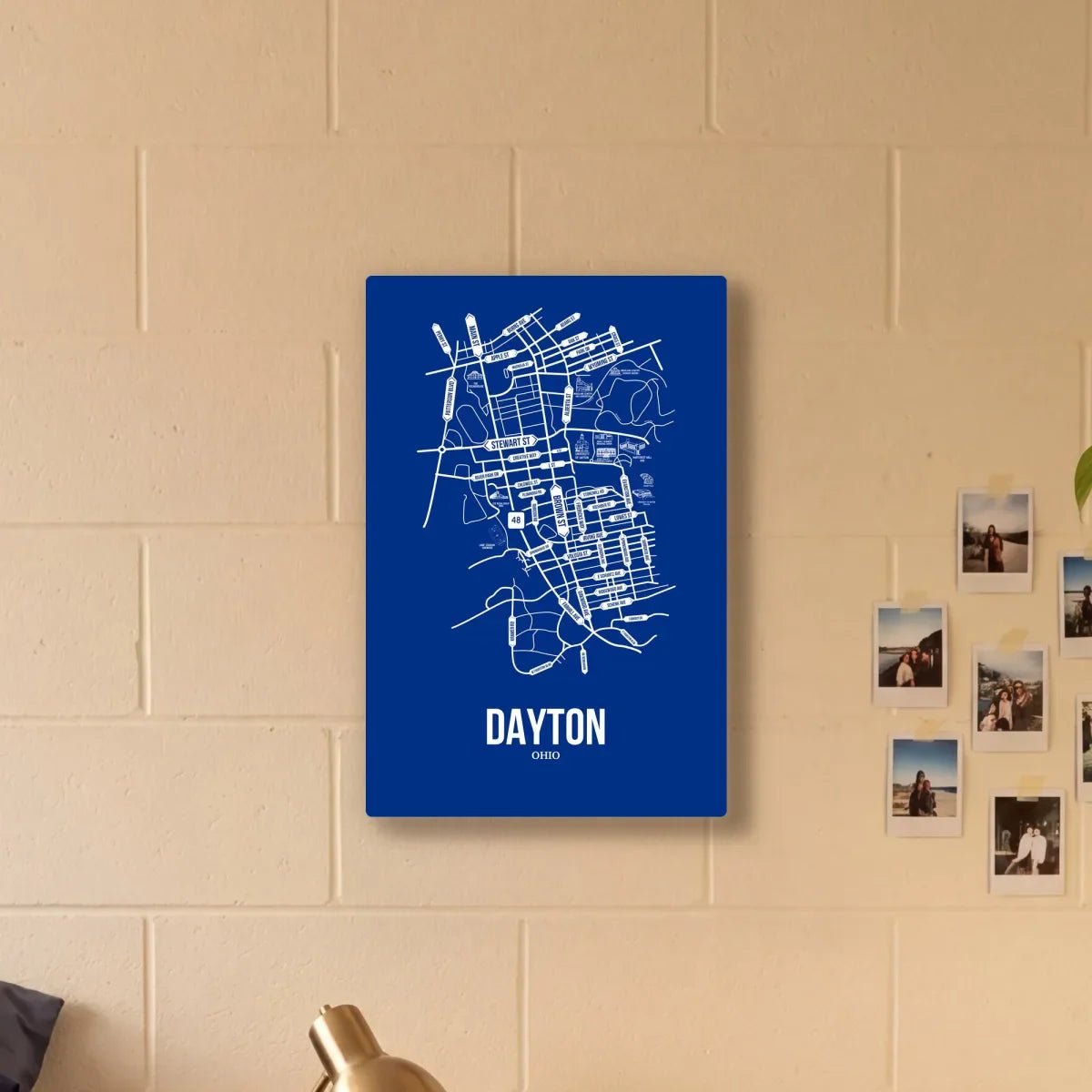 Dayton, Ohio street map