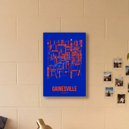 Gainesville, Florida street map