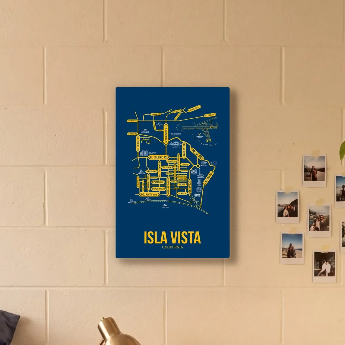 Isla Vista, California street map