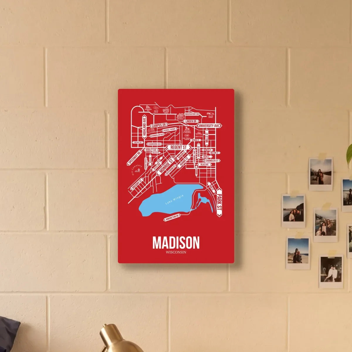 Madison, Wisconsin street map