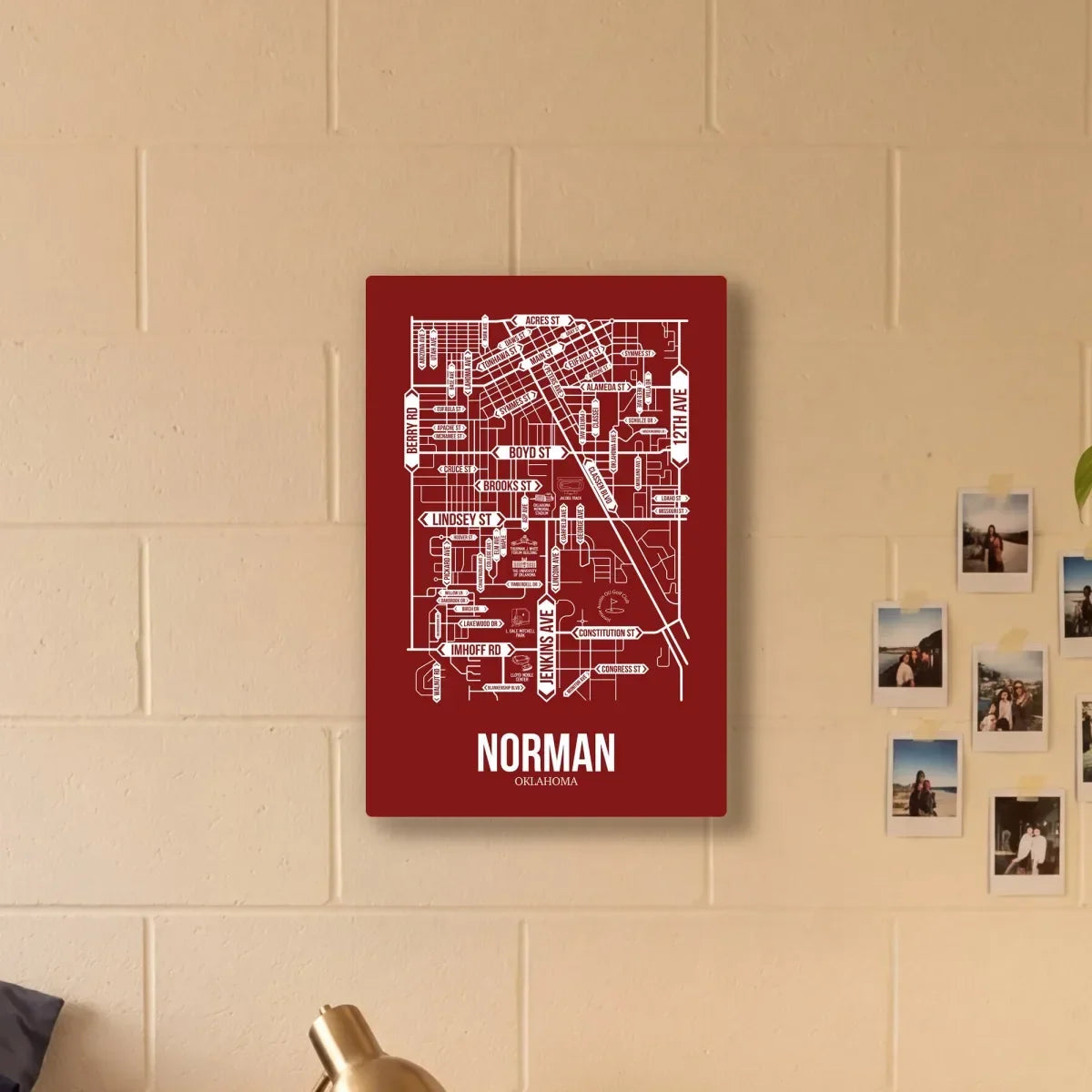 Norman, Oklahoma street map