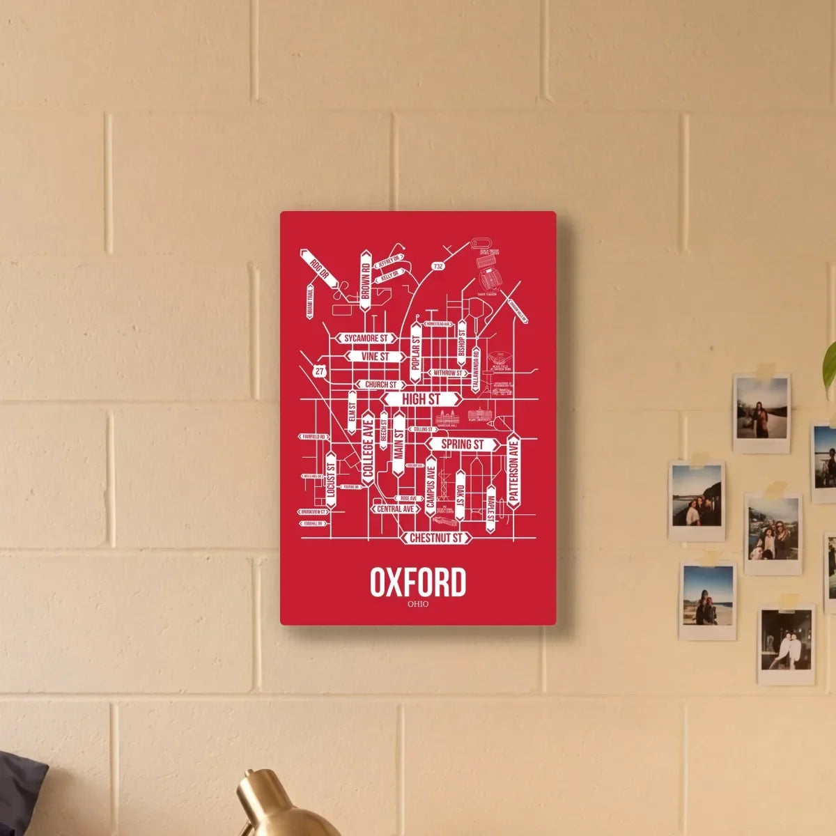 Oxford, Ohio street map