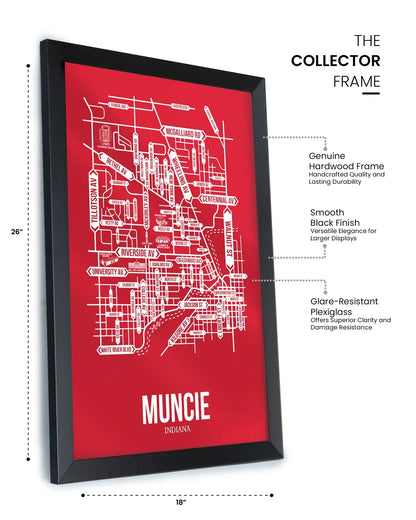 Muncie, Indiana street map