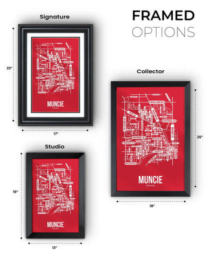 Muncie, Indiana street map