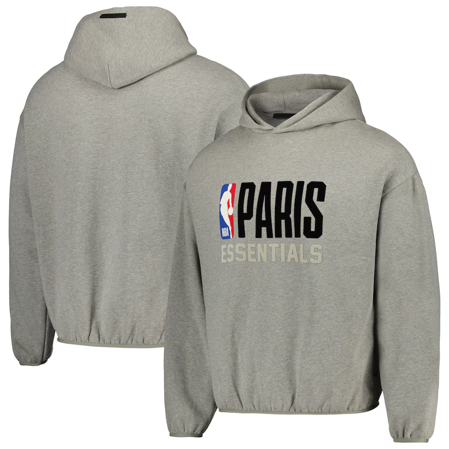 NBA Paris x Essentials Hoodie – Fear of God Basketball Streetwear