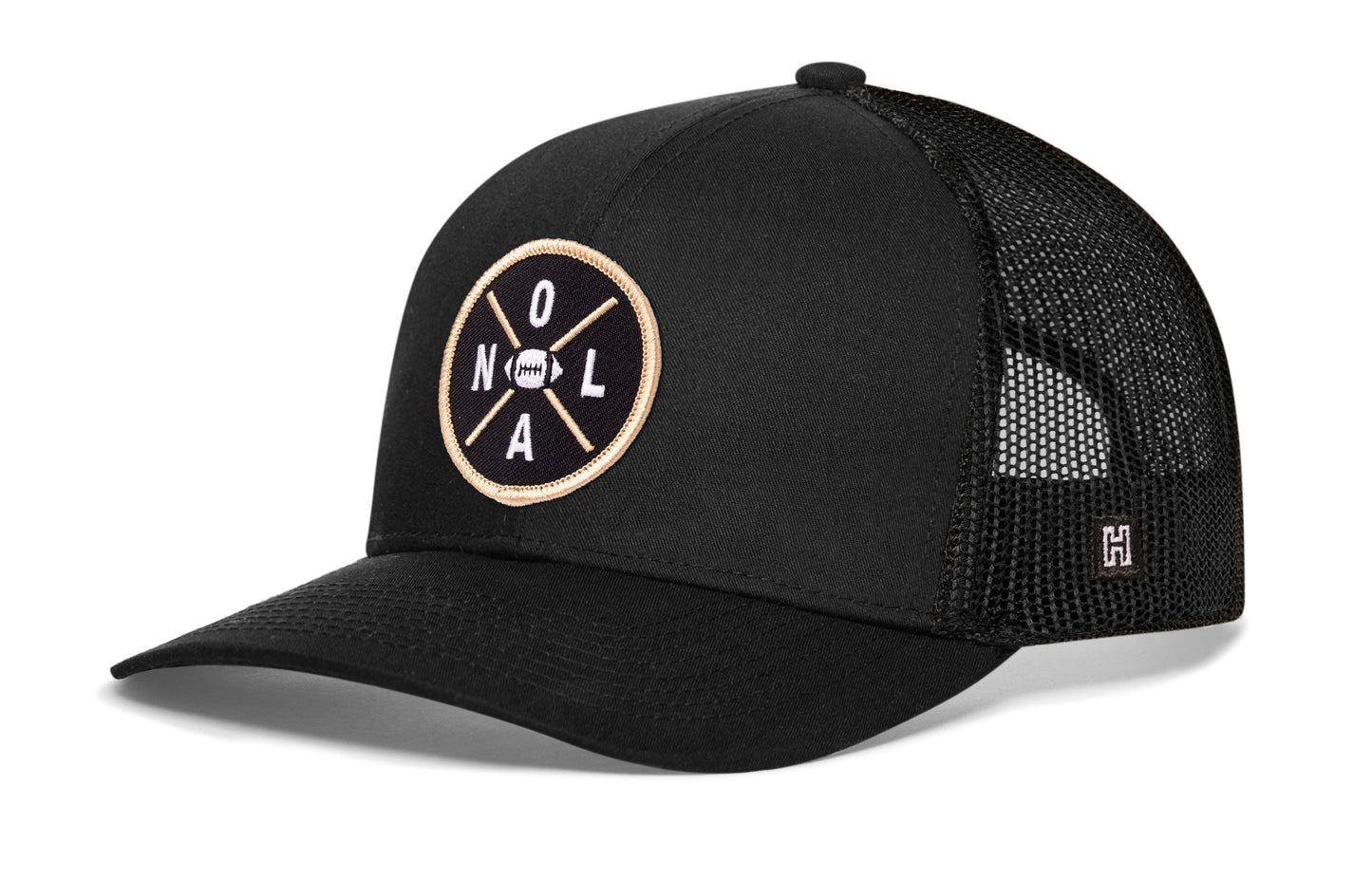 New Orleans Trucker Hat  |  NOLA X Football Snapback