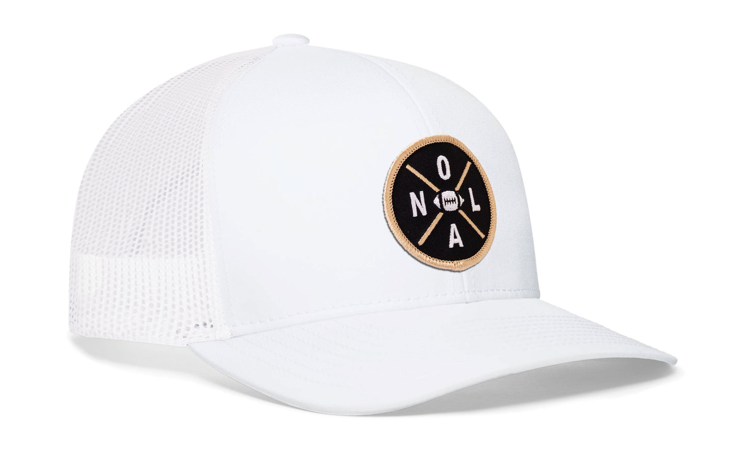 New Orleans Trucker Hat  |  NOLA X Football Snapback