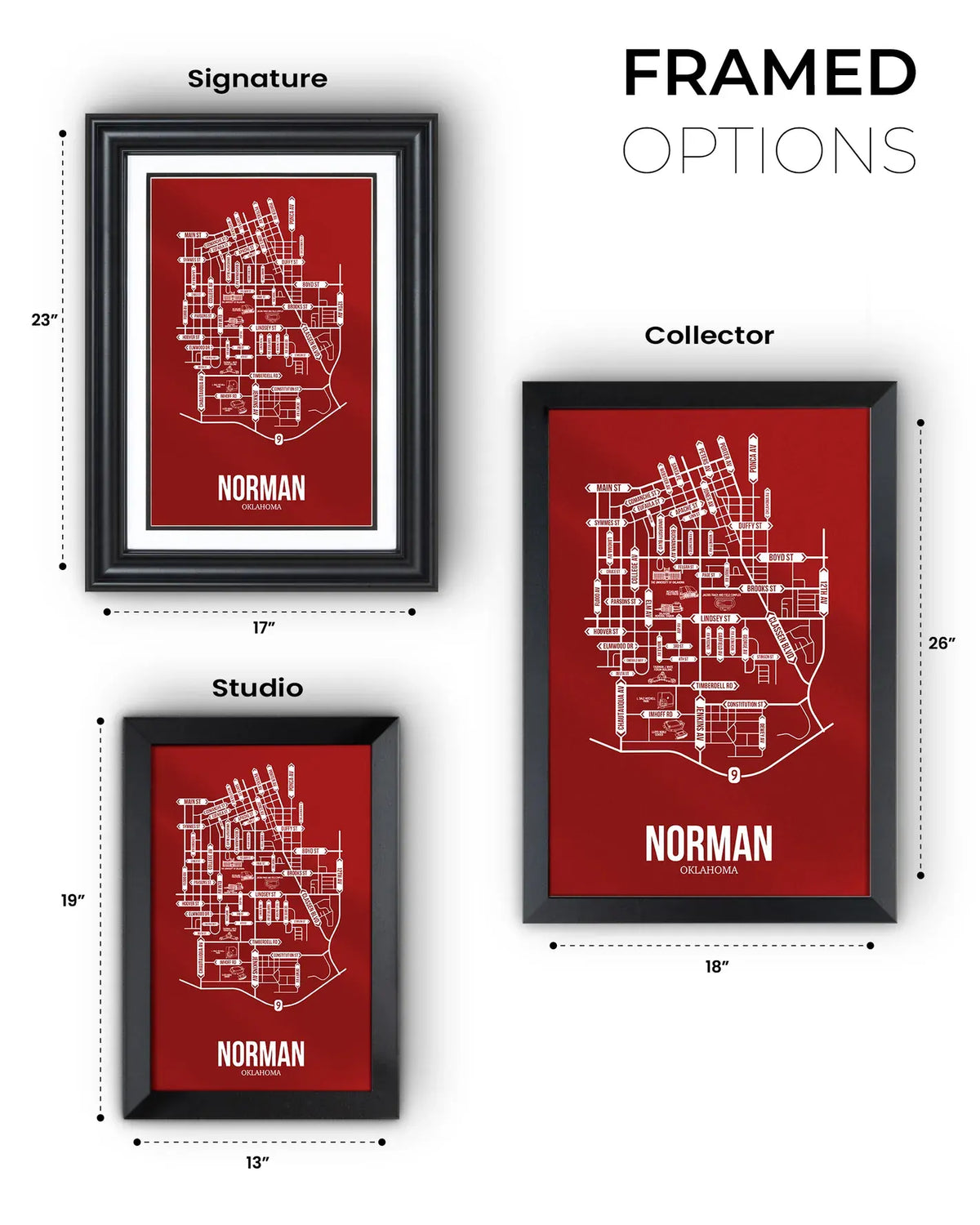 Norman, Oklahoma street map