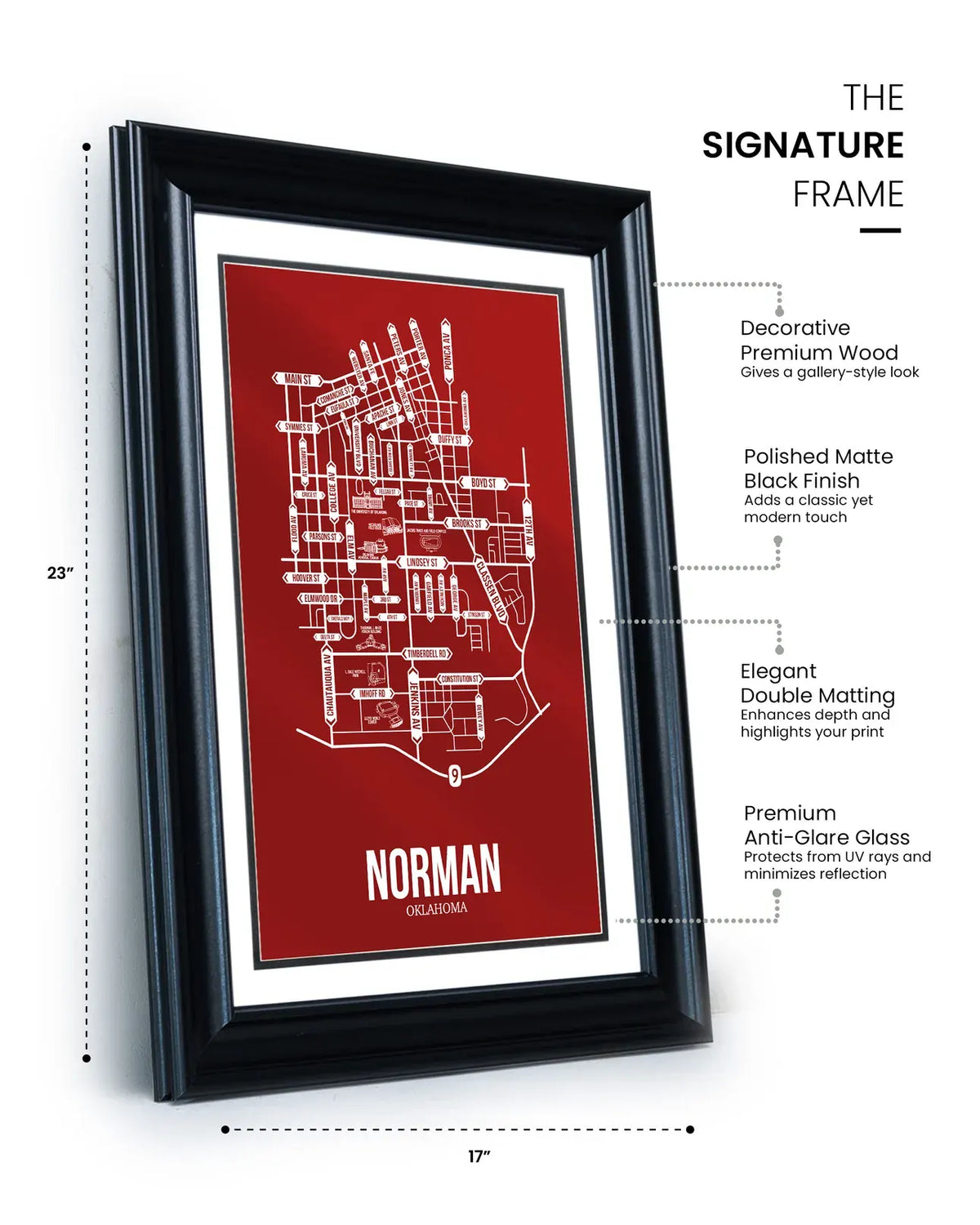 Norman, Oklahoma street map