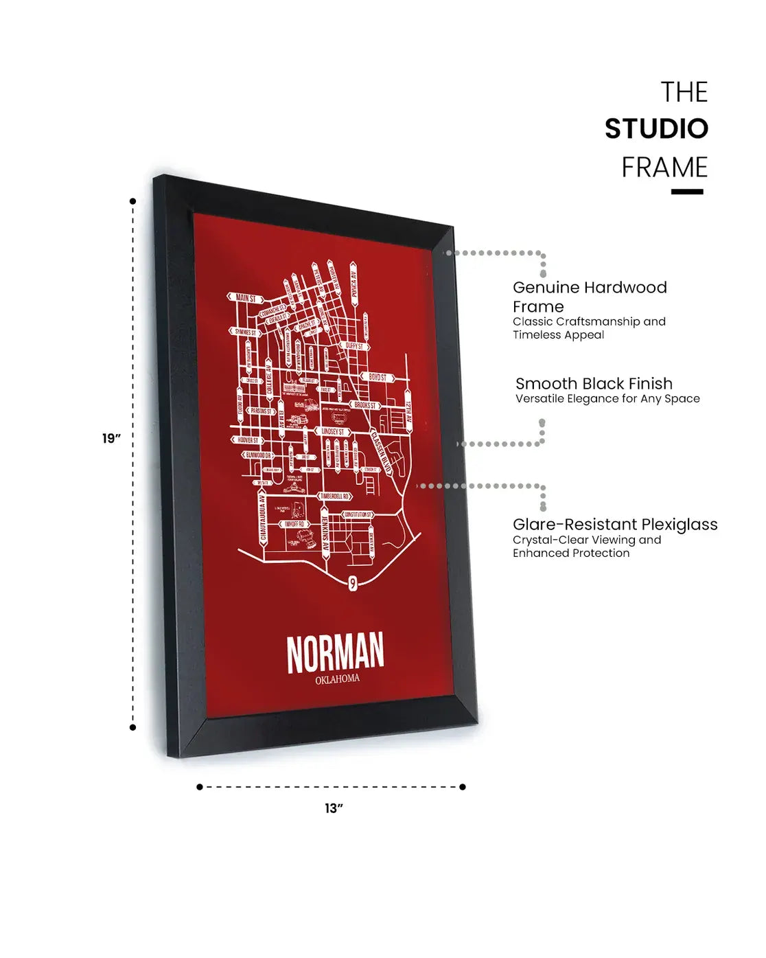 Norman, Oklahoma street map